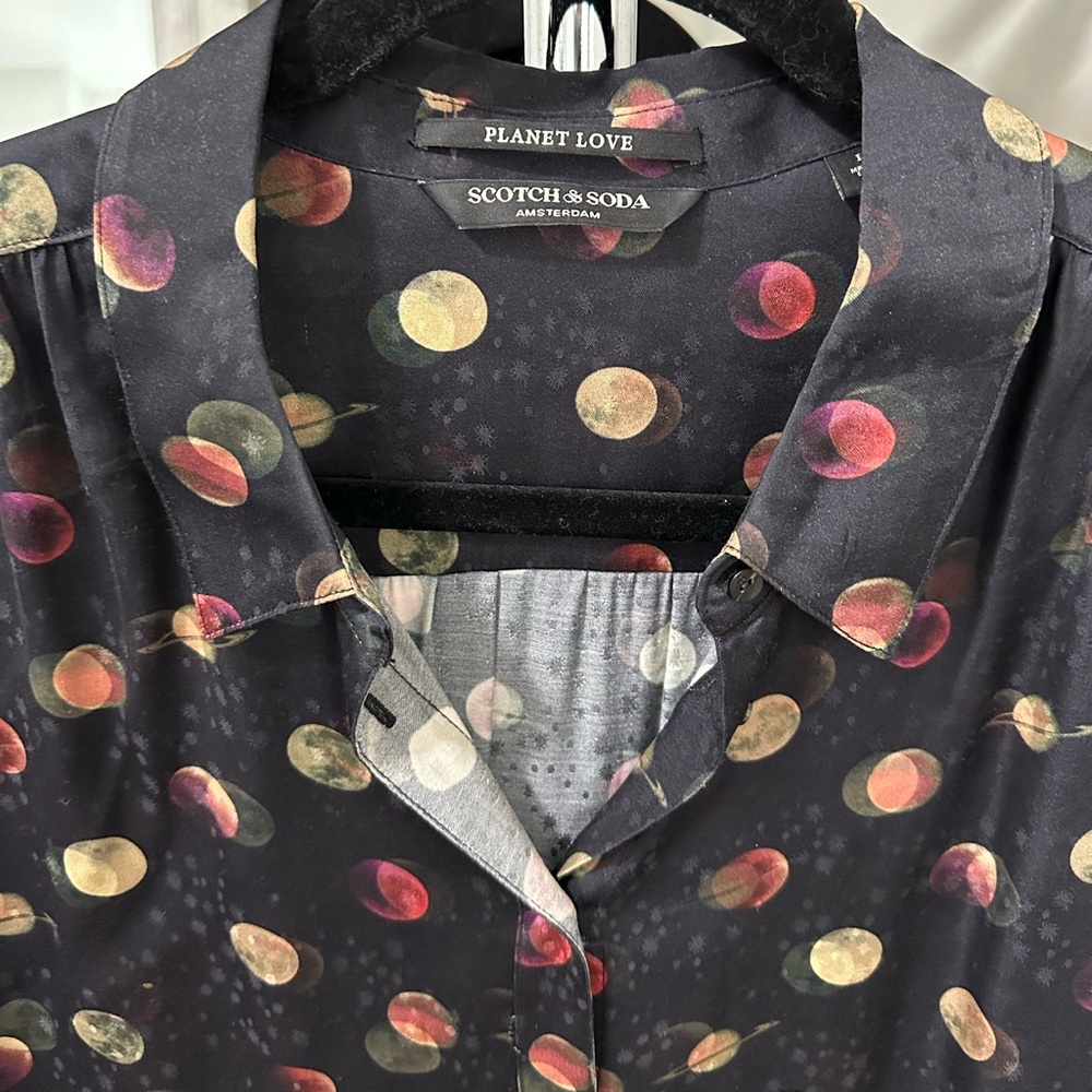 Scotch & Soda Planets Shirt Blouse - Picture 2 of 7
